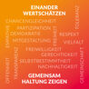 Unser Leitbild Einander wertschätzen, gemeinsam Haltung zeigen