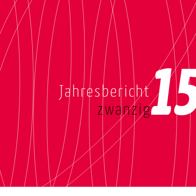 Titelbild Jahresbericht 2015
