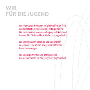 Unser Leitbild Wir für die Jugend Fortsetzung