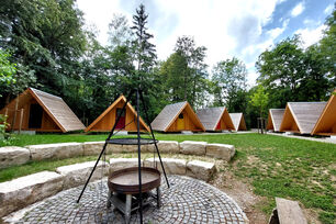 Foto Jugendfreizeitgelände Rücklenmühle Zelthäuser