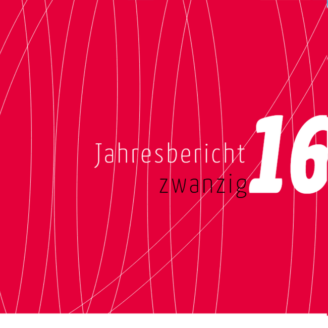 Titelbild Jahresbericht 2016