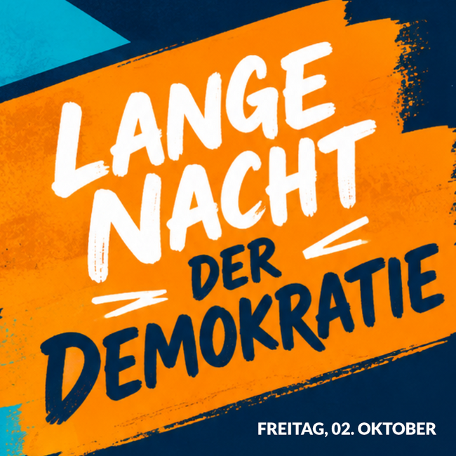 Newsbeitrag zur Langen Nacht der Demokratie