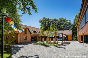 Foto Jugendfreizeitgelände Rücklenmühle Innenhof
