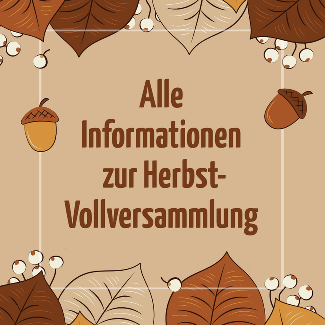 Newsbild-Herbstvollversammlung